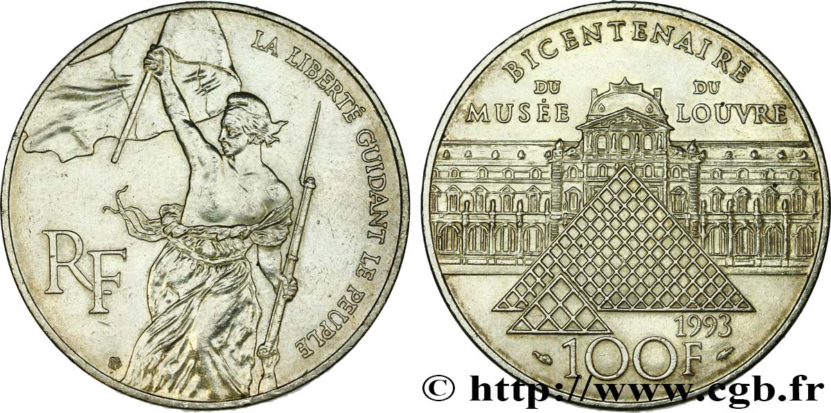 100 francs Liberté guidant le peuple 1993 F.461/2 BB