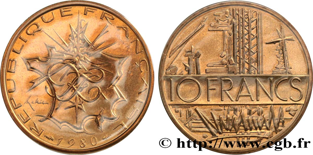 10 francs Mathieu 1980 F.365/8 ST