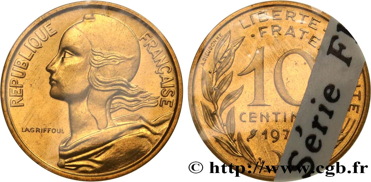 10 centimes Marianne 1971 Paris F.144/11 FDC
