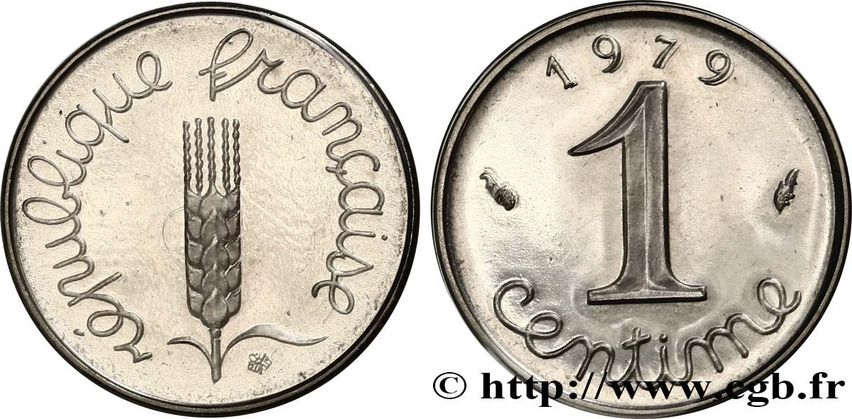 1 centime Épi 1979 Pessac F.106/35 FDC