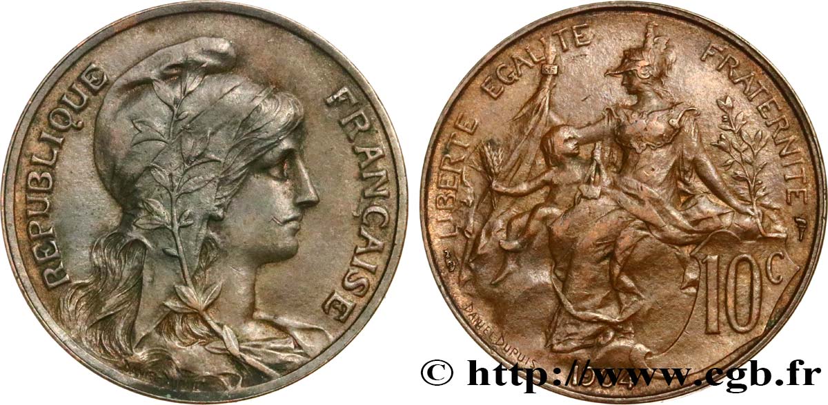 10 centimes Daniel-Dupuis 1904 F.136/13 SS45
