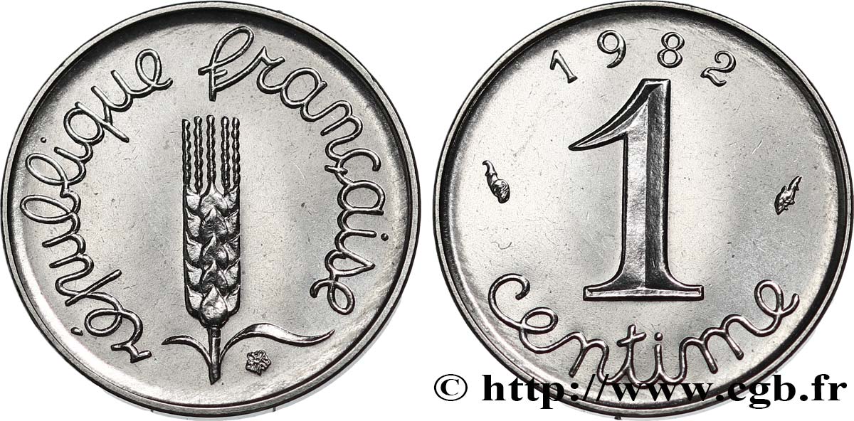1 centime Épi 1982 Pessac F.106/39 FDC