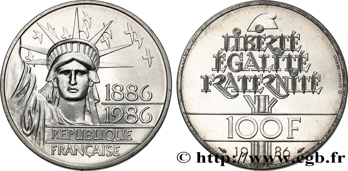 100 francs Liberté (Statue de la) 1986 F.454/2 MS