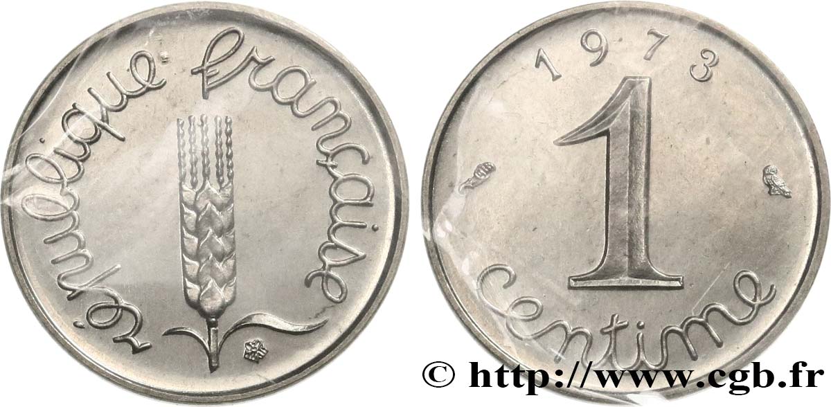 1 centime Épi 1973 Pessac F.106/23 FDC