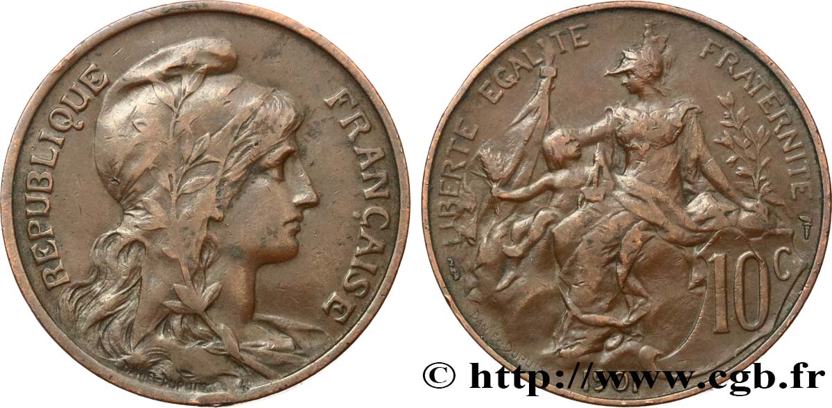 10 centimes Daniel-Dupuis 1901 F.136/10 MB25