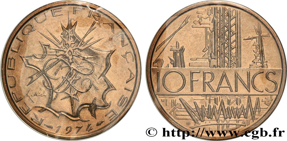 10 francs Mathieu 1974 Pessac F.365/2 ST 