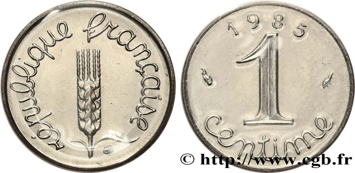 1 centime Épi 1985 Pessac F.106/42 MS