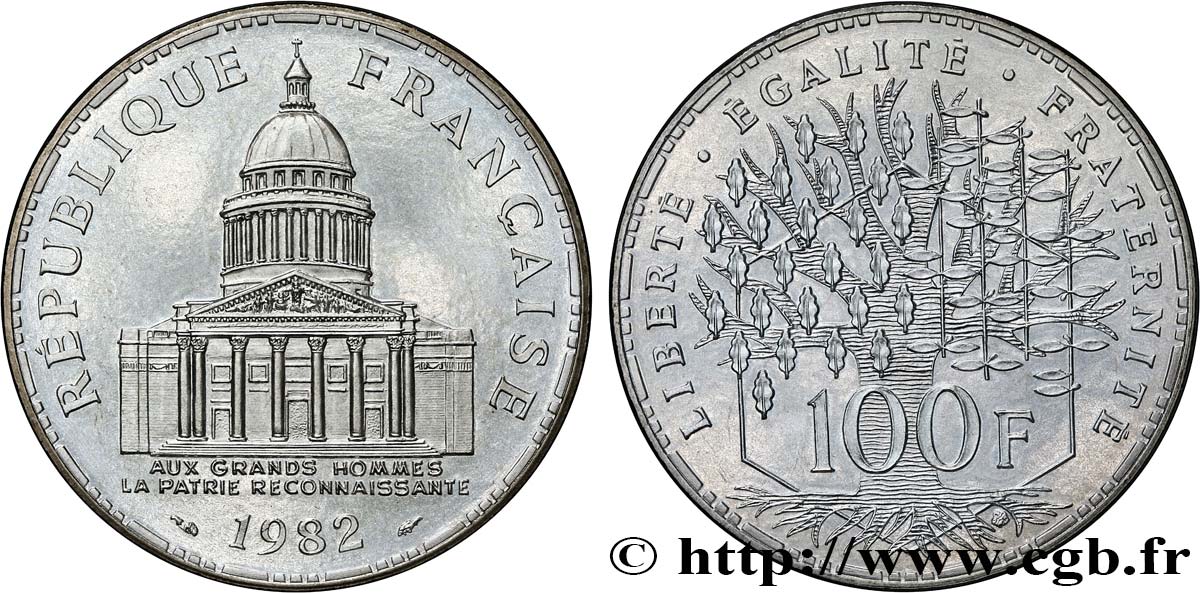 100 francs Panthéon 1982  F.451/2 MS 