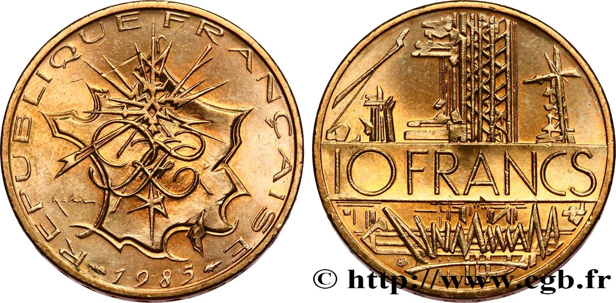 10 francs Mathieu, tranche B 1985 Pessac F.365/13 SPL63