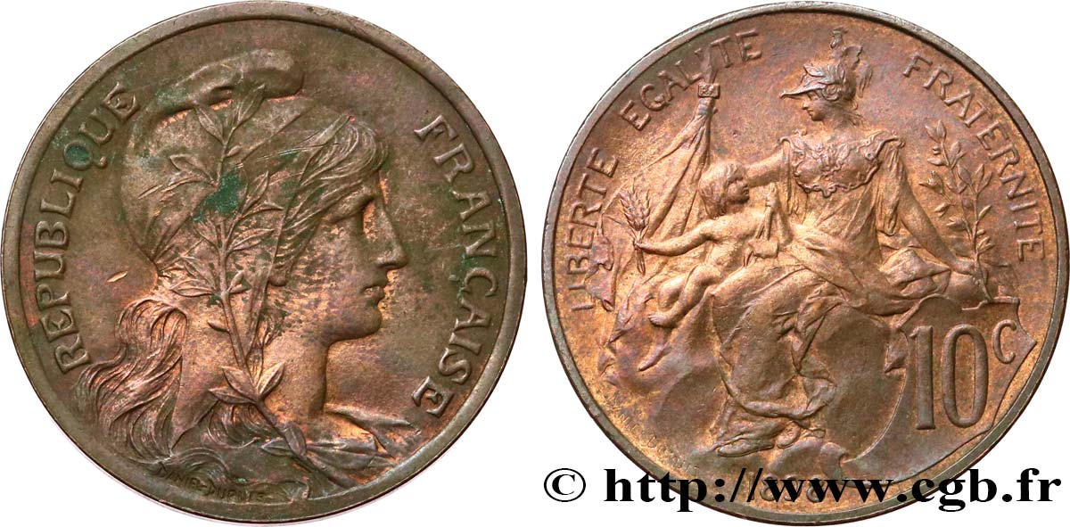 10 centimes Daniel-Dupuis 1898 F.136/5 q.SPL