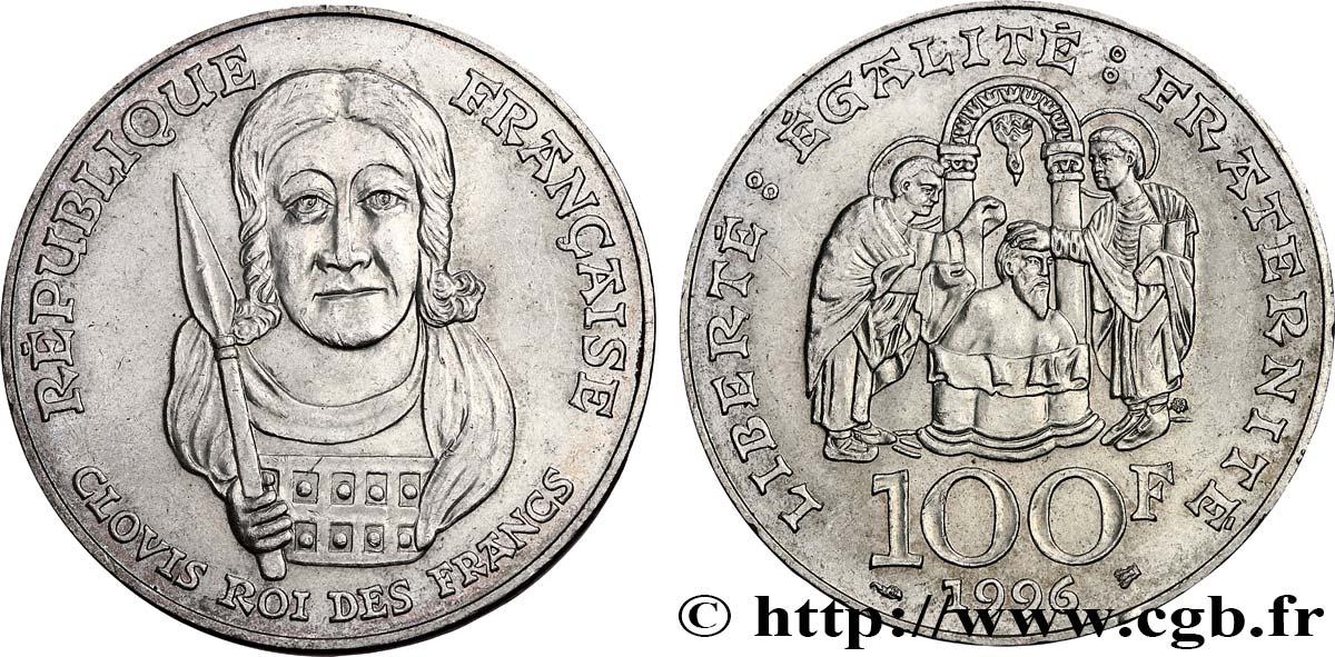 100 francs Clovis 1996 F.464/2 EBC