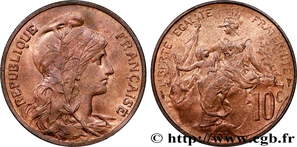10 centimes Daniel-Dupuis 1903 F.136/12 SPL63