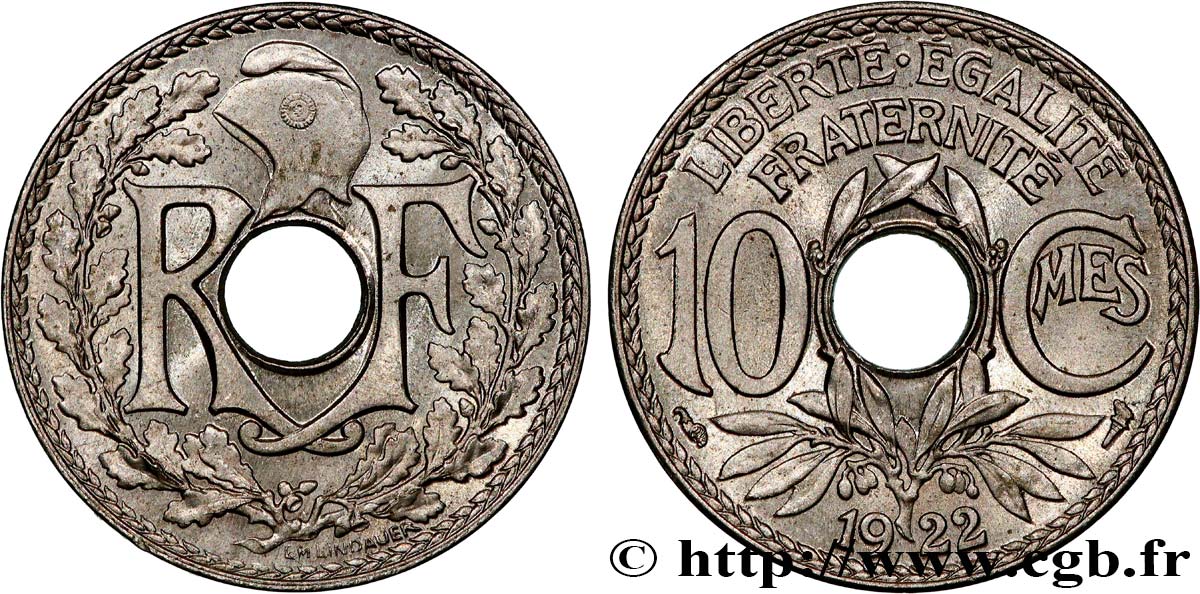 10 centimes Lindauer 1922 F.138/6 SC63
