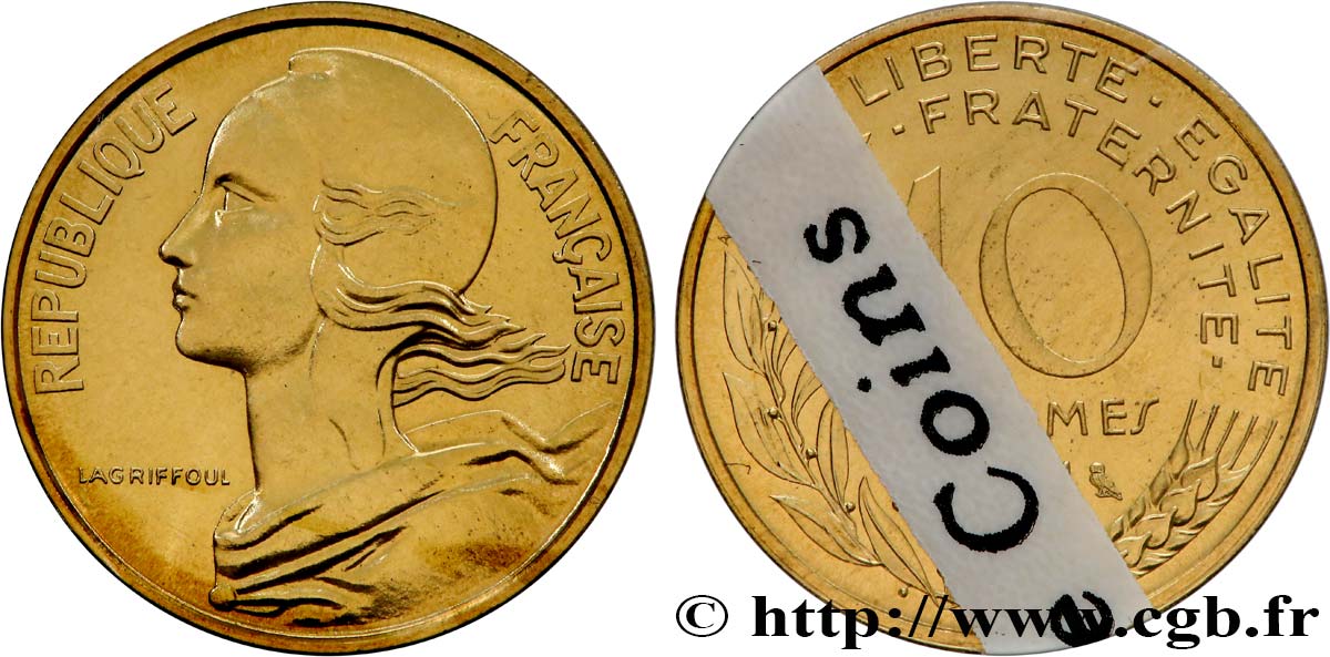 10 centimes Marianne 1971 Paris F.144/11 FDC
