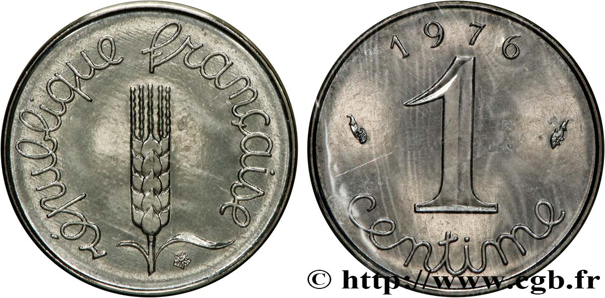 1 centime Épi 1976 Pessac F.106/29 FDC