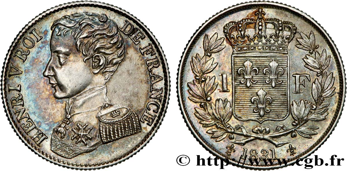 1 franc 1831 VG.2705 SUP+