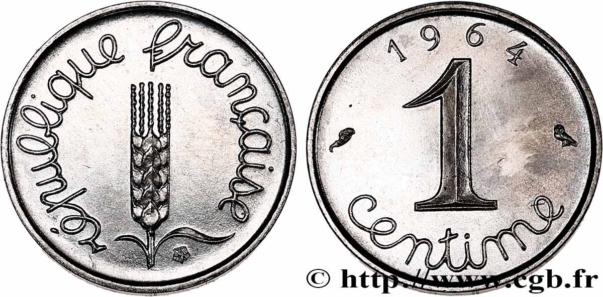 1 centime Épi 1964 Paris F.106/8 FDC65