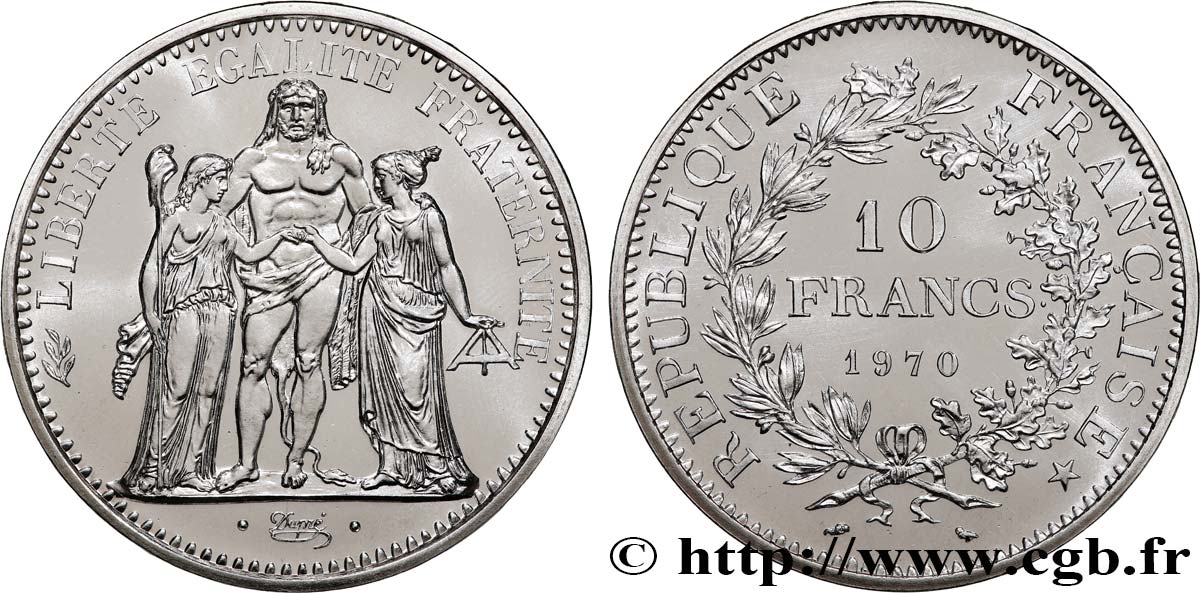10 francs Hercule 1970 F.364/9 MS