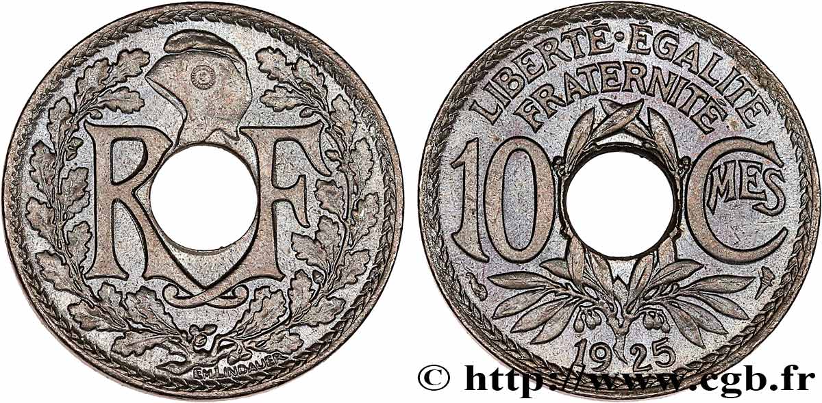 10 centimes Lindauer 1925 F.138/12 EBC62