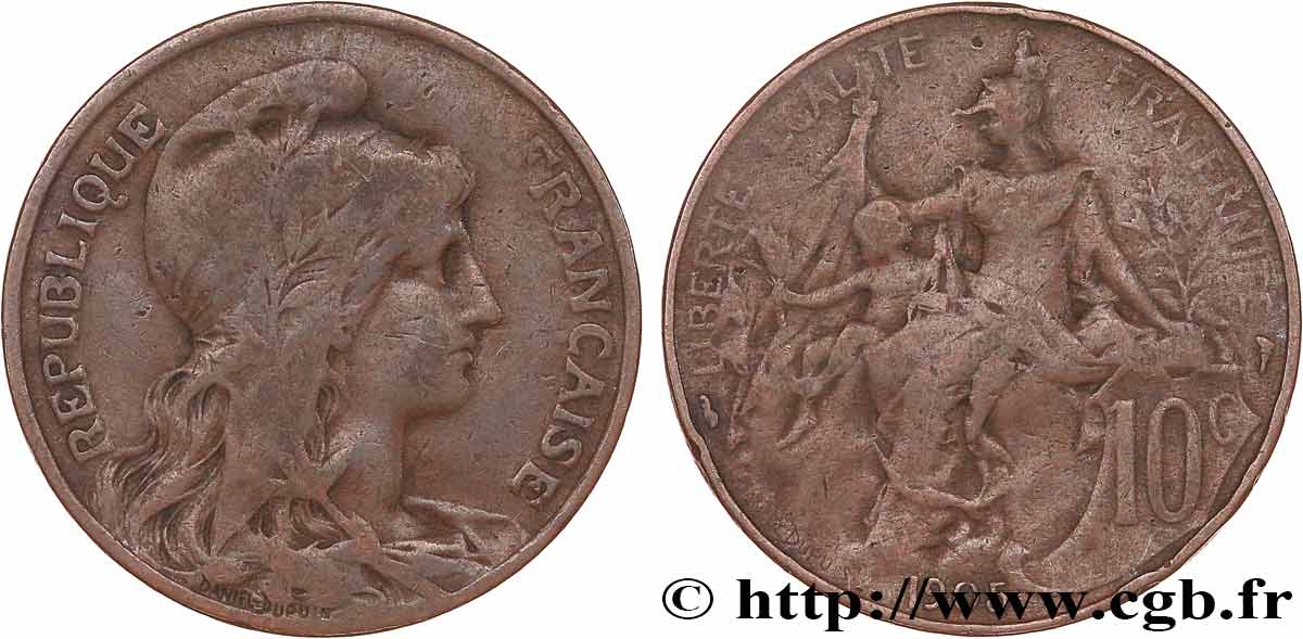 10 centimes Daniel-Dupuis 1905 F.136/14 B12