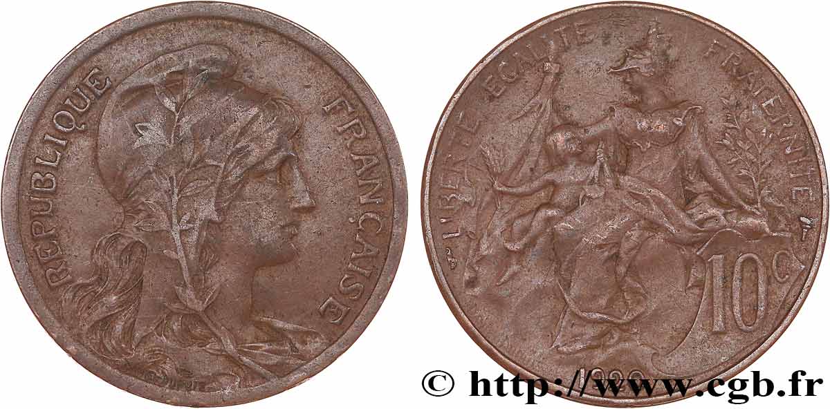 10 centimes Daniel-Dupuis 1920 F.136/29 TB35