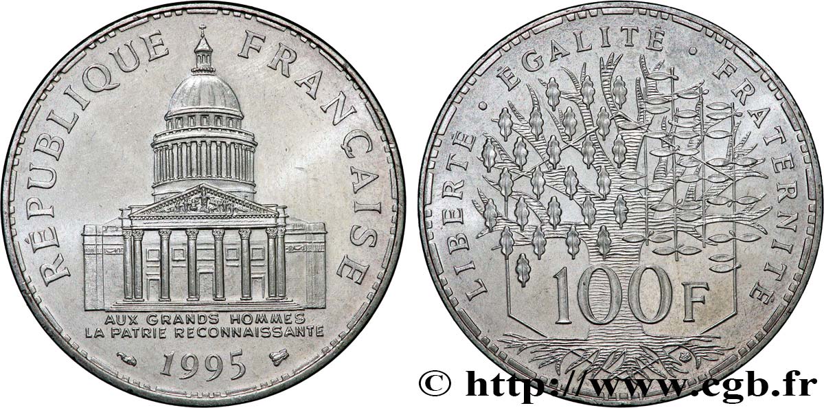 100 francs Panthéon 1995 F.451/16 MS