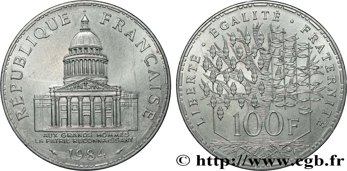 100 francs Panthéon 1984 F.451/4 EBC62