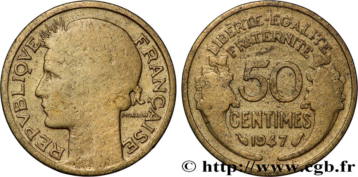 50 centimes Morlon 1947 F.192/19 B