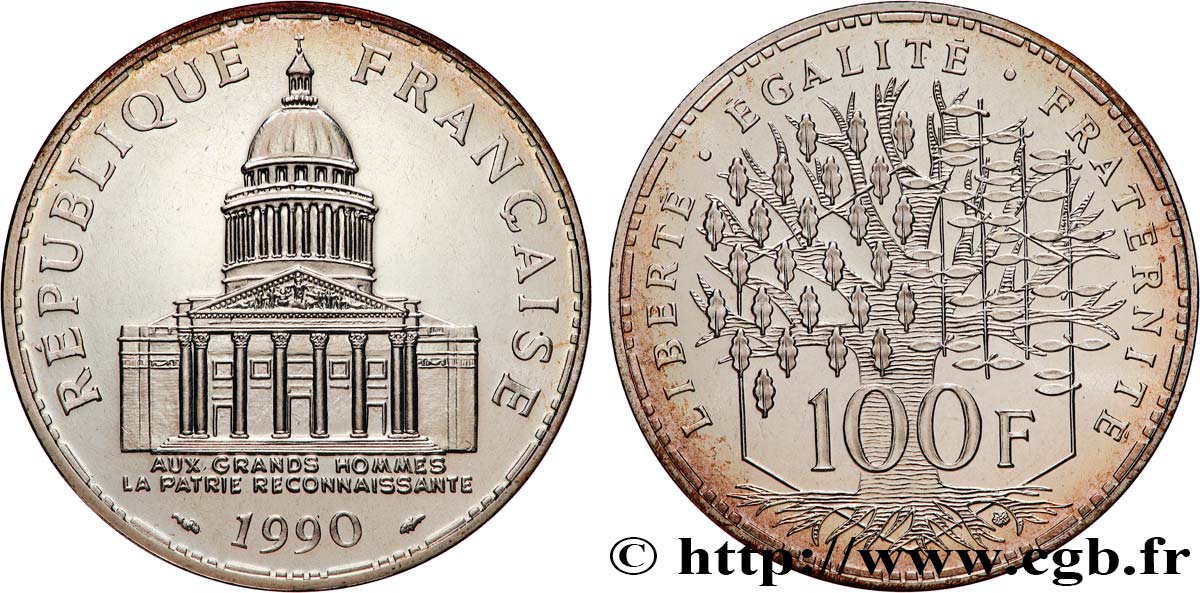100 francs Panthéon 1990  F.451/10 ST 