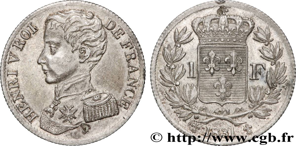 1 franc 1831 VG.2705 TTB+