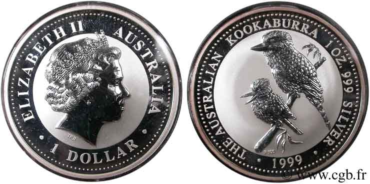 AUSTRALIE 1 Dollar Proof Kookaburra 1999  SPL 