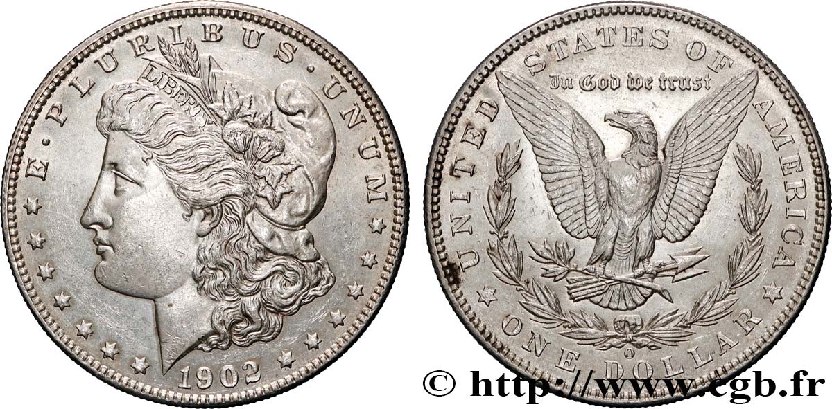 VEREINIGTE STAATEN VON AMERIKA 1 Dollar Morgan 1902 Nouvelle-Orléans - O fVZ