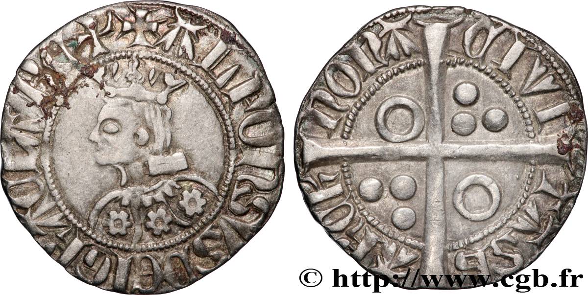 ESPAGNE - COMTÉ DE BARCELONE - ALPHONSE II (III D ARAGON) DIT  LE LIBÉRAL  OU  LE MAGNIFIQUE  Gros n.d. Barcelone XF