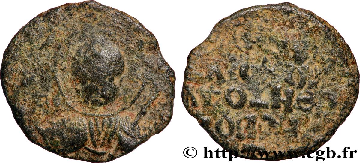 CRUSADES - PRINCIPALITY OF ANTIOCHUS - TANCRED Follis 1104-1112 Antioche MB