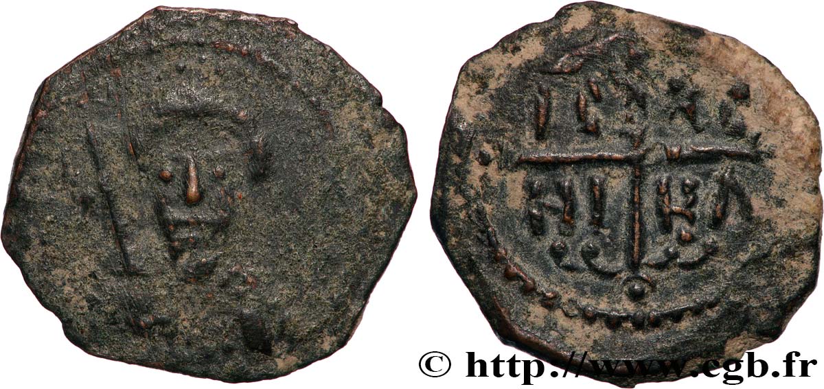 CRUSADES - PRINCIPALITY OF ANTIOCHUS - TANCRED Follis (1101-1112) Antioche BB