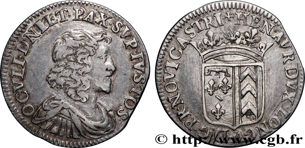 SUISSE - PRINCIPAUTÉ DE NEUCHÂTEL - HENRI II D ORLÉANS-LONGUEVILLE 10 Kreuzers (1648) Neuchâtel TTB