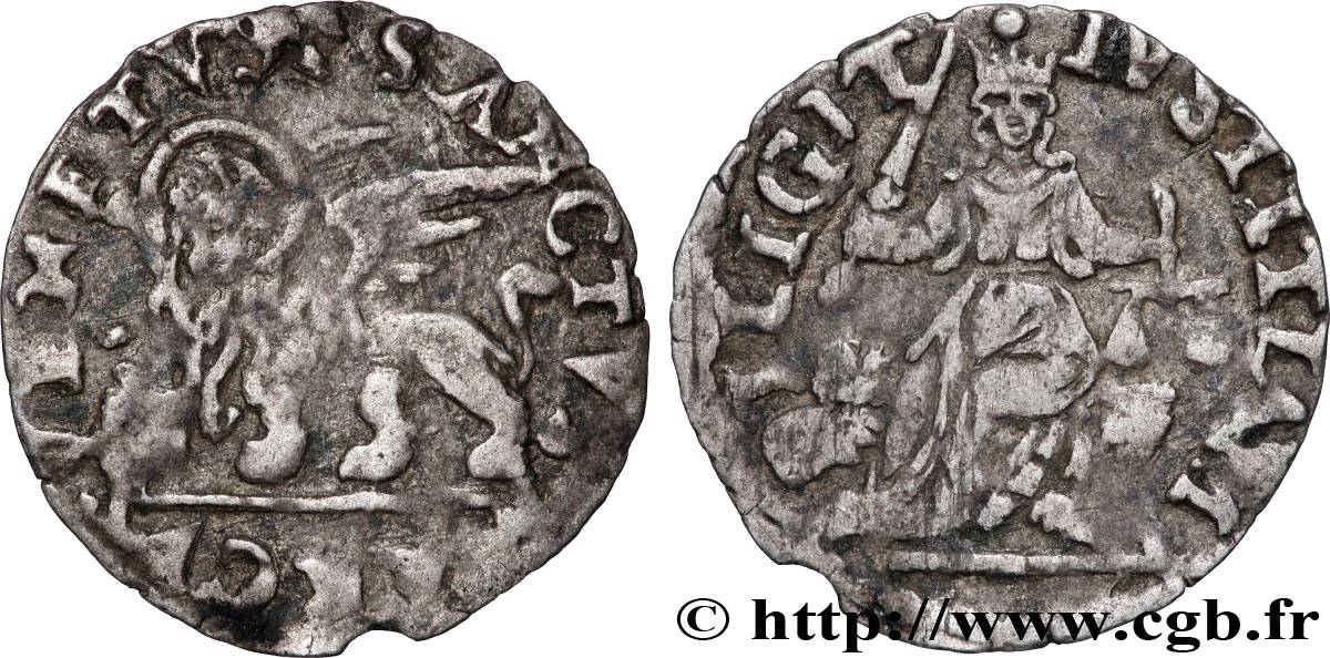 ITALY - VENICE 2 Soldi n.d. Venise XF