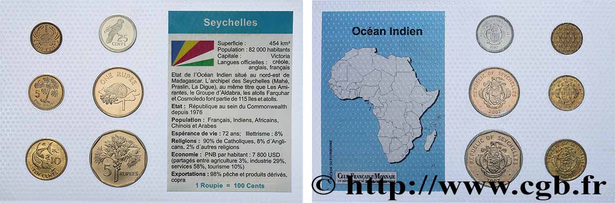 NIGERIA Lot 6 monnaies 2004-2007 SPL