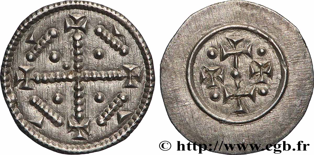 HONGRIE - ROYAUME DE HONGRIE - GEZA II Denier n.d. SPL