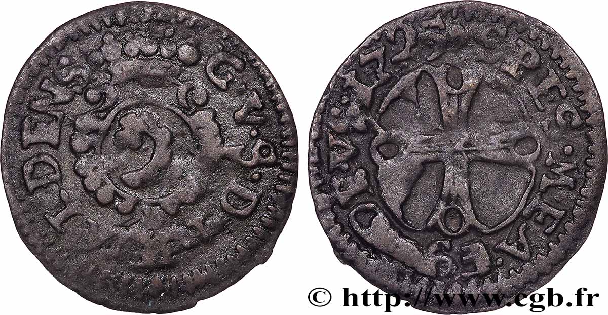 SCHWEIZ - KANTON GRAUBÜNDEN 1 Bluzger 1725 SS