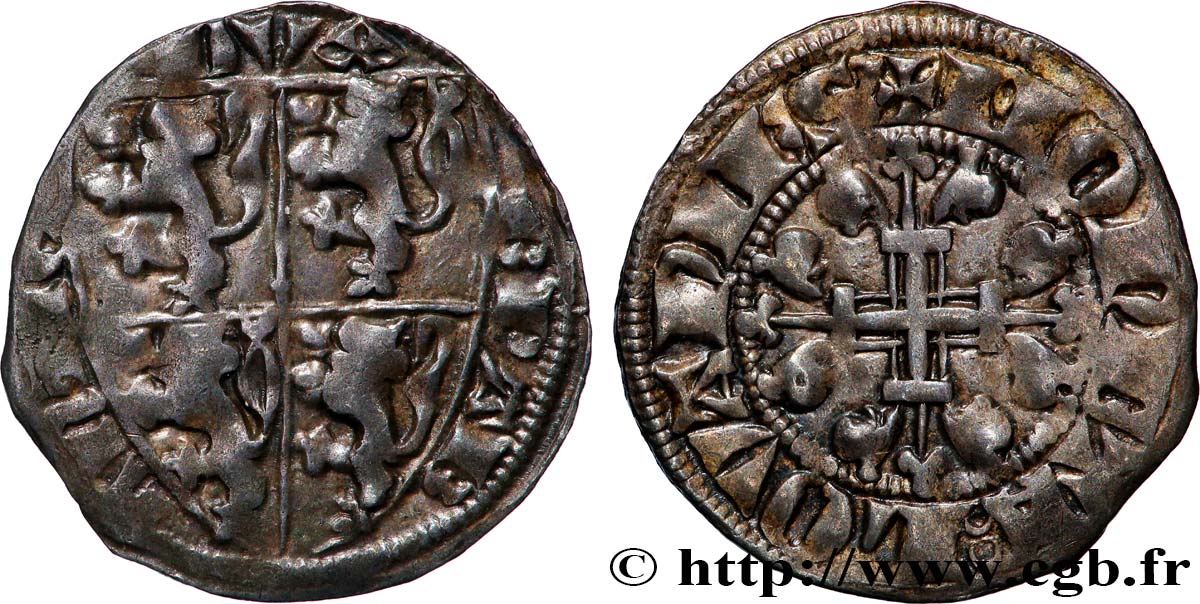 BRABANT - DUCHÉ DE BRABANT - JEAN III Esterlin n.d. Louvain TTB+