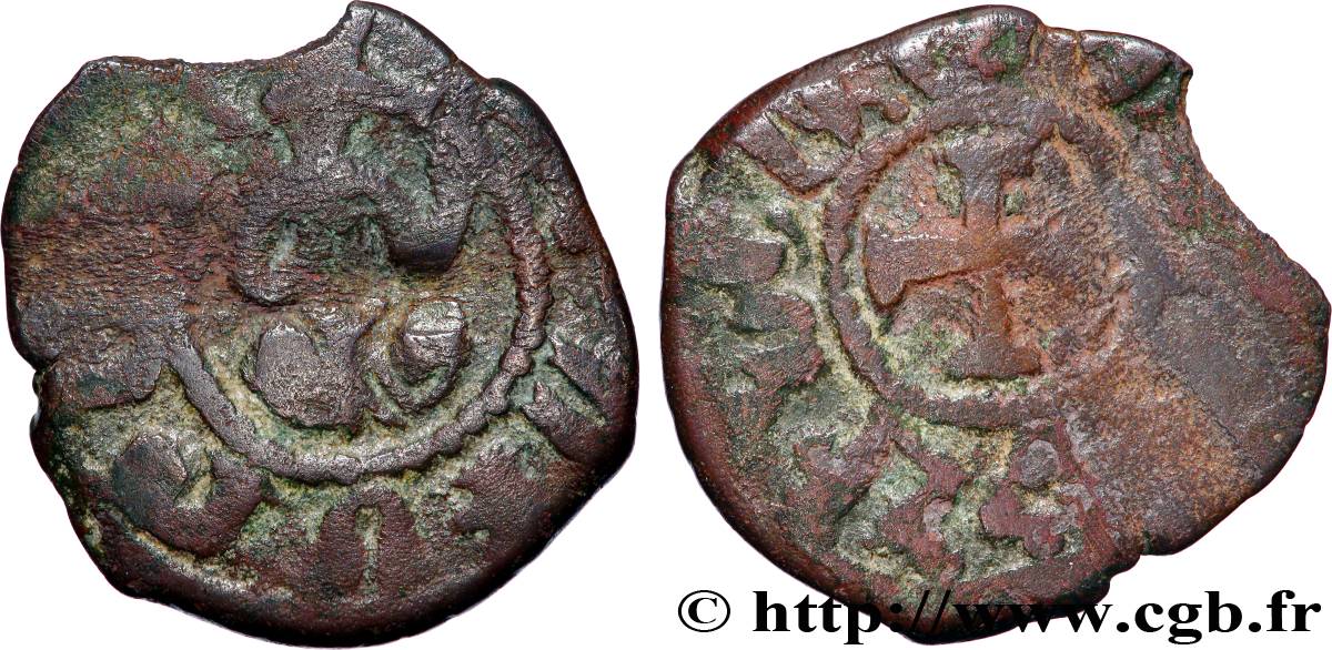 CILICIE - ROYAUME D ARMÉNIE - HÉTHOUM Ier Cardez de cuivre n.d. Sis MB