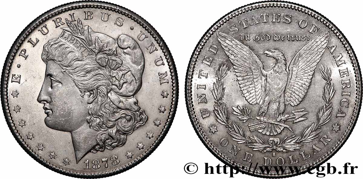 VEREINIGTE STAATEN VON AMERIKA 1 Dollar type Morgan 1878 San Francisco - S VZ+