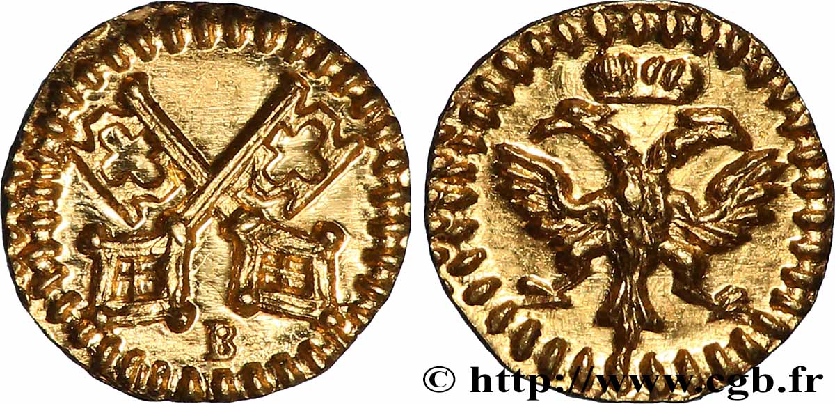 ALLEMAGNE - RATISBONNE 1/32 Ducat (1741) SPL