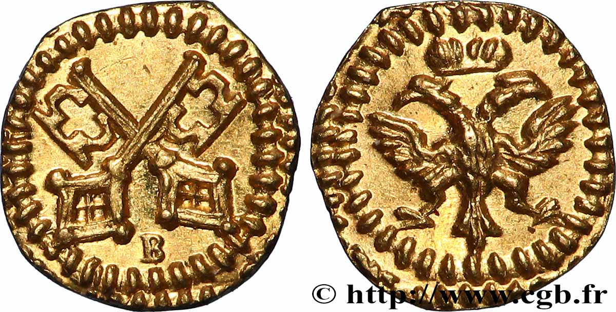 ALLEMAGNE - RATISBONNE 1/32 Ducat (1741) SPL