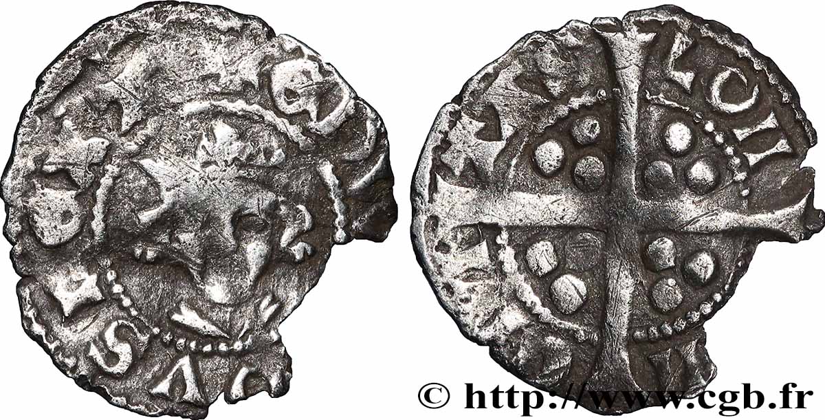 ANGLETERRE - ROYAUME D ANGLETERRE - ÉDOUARD Ier Farthing n.d. Londres MB