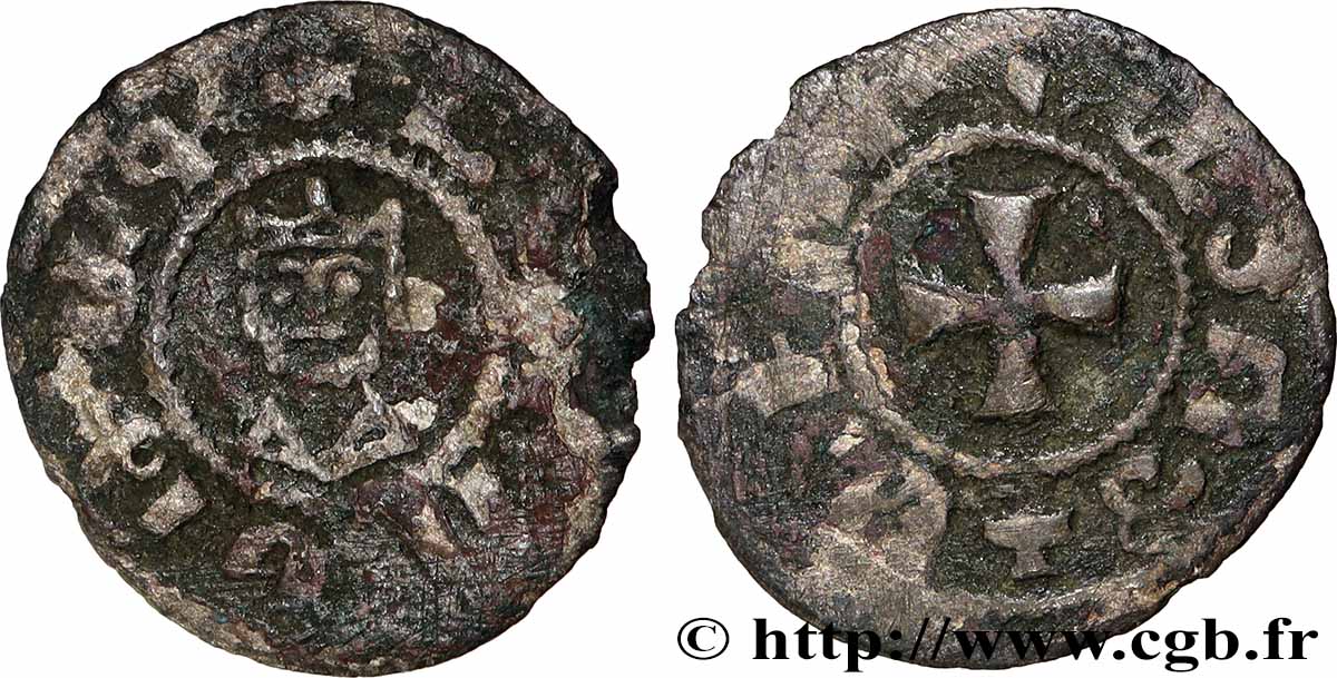 CILICIA - KINGDOM OF ARMENIA - HETHUM II Obole n.d. Sis VG