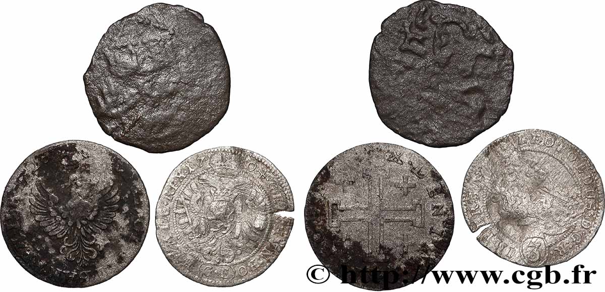 WELTMÜNZEN LOTS Lot 3 monnaies n.d. lot