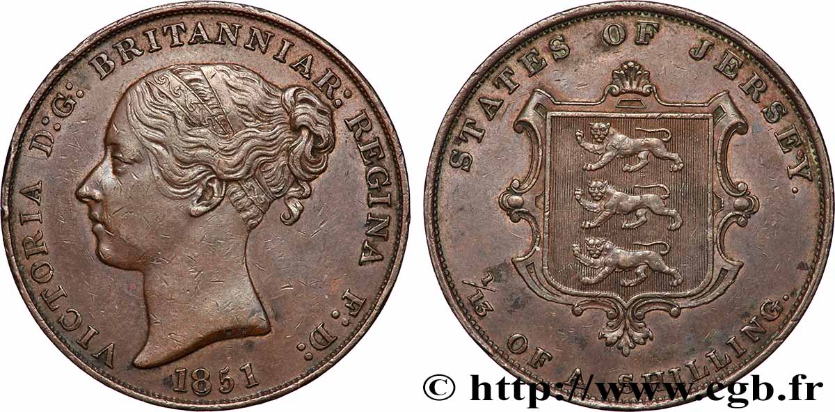 UNITED KINGDOM 1 Penny Victoria “tête jeune” 1851 XF