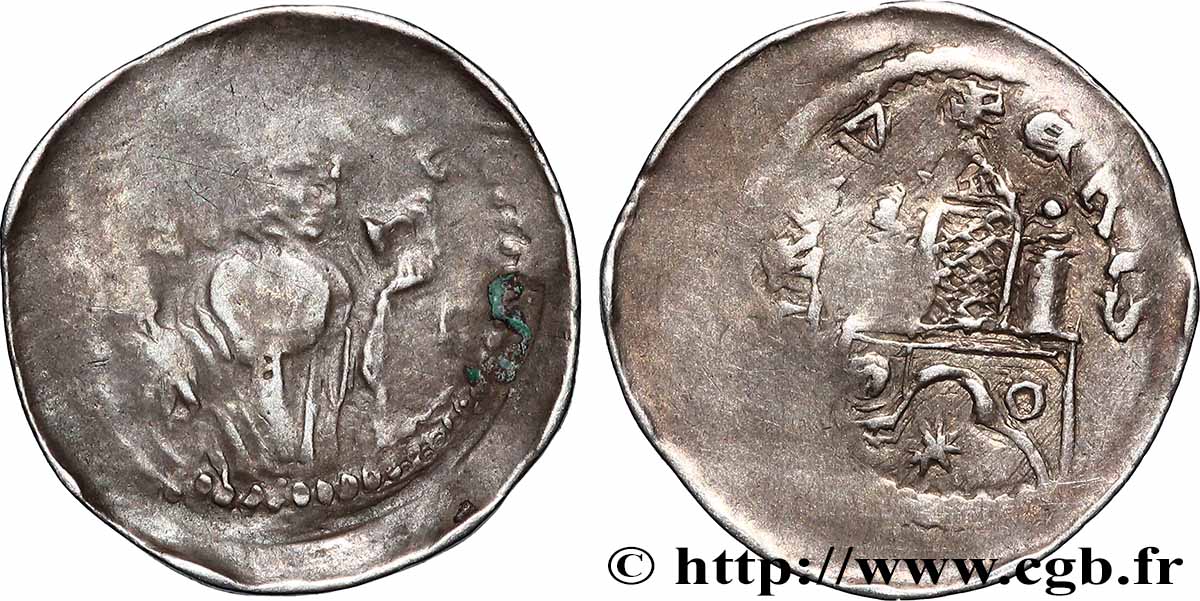 ALLEMAGNE - ÉVÊCHÉ DE TRÈVES - ARNOLD II D ISENBOURG Obole N.D. Trèves TB+